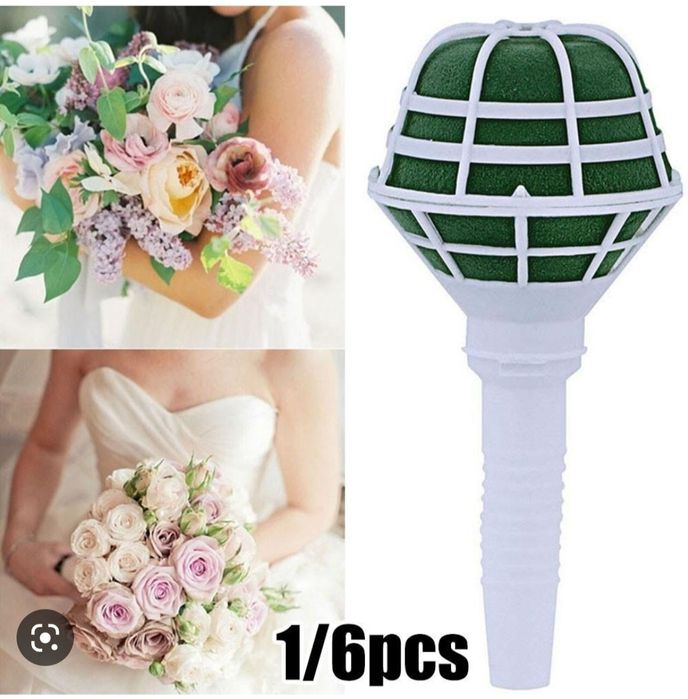 Микрофон невесты Портбукетница