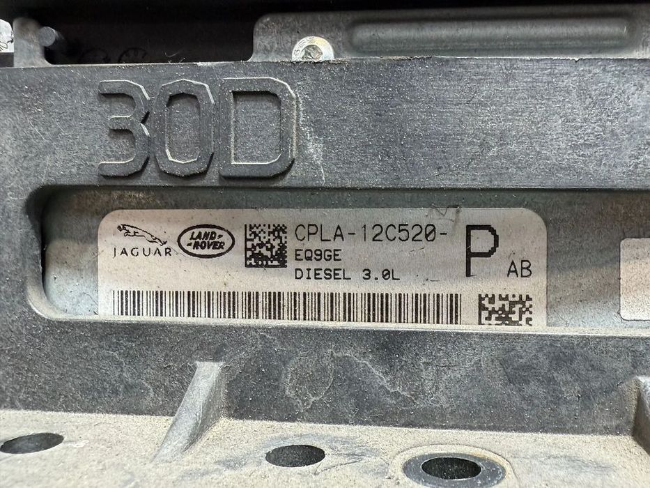 CALCULATOR MOTOR ECU JAGUAR XF S PREMI 2013 3.0 DIESEL COD OEM CPLA-12C520-P / BERLINA 2009-2015