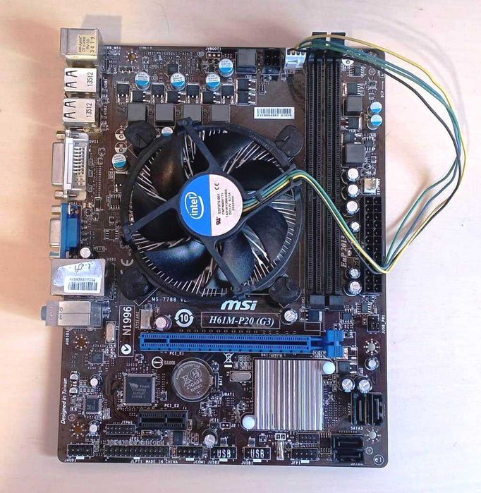 Placa de baza PC MSI H61M-P20 (G3) - PC mainboard
