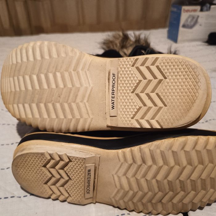 Cizme sorel piele îmblănite 39