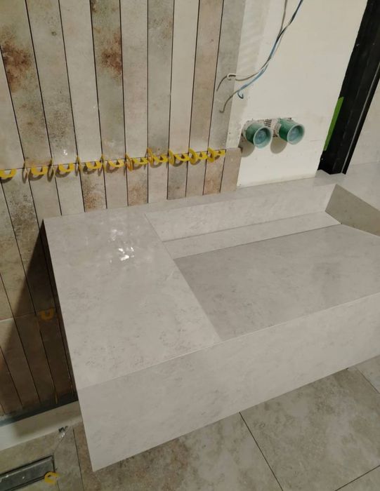 Раковина из керамогранита