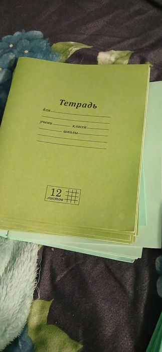 Продам тетради по 12л