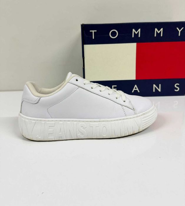 Tommy Jeans TJW Leather Cupsole ESS