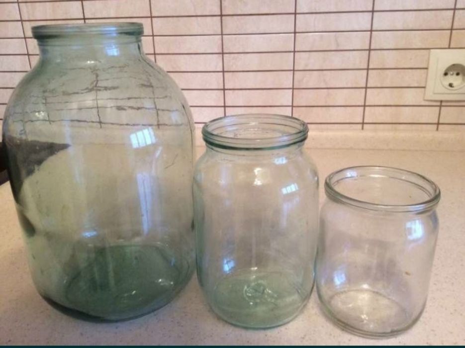 Продам стеклянные банки