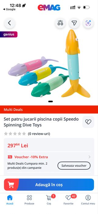 Jucarii de scufundare speedo