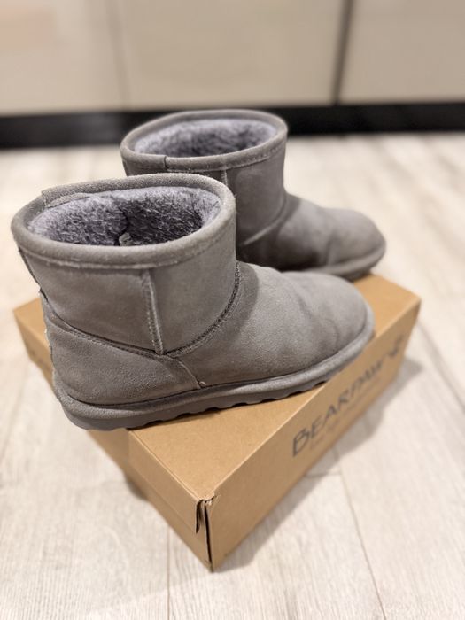 Ghete BEARPAW Alyssa Gray marimea 34, copii