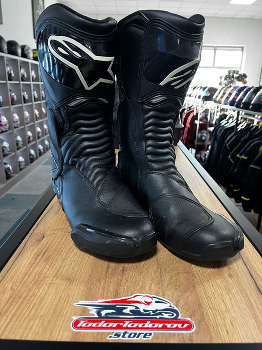 ТОП ЦЕНА Мото Ботуши за мотор ALPINESTARS SMX-6 V2 BLACK номер 44
