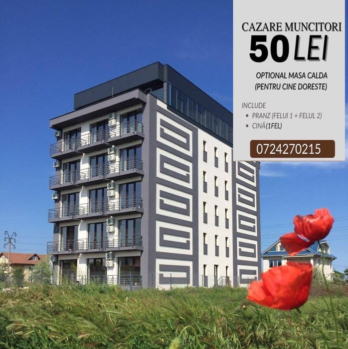 Inchiriez cazare muncitori Navodari pe tot parcursul anului