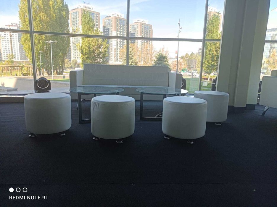 Аренда, прокат диваны кресла пуфы