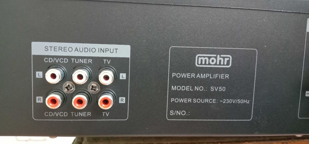 Продам усилитель:  Mohr v-50