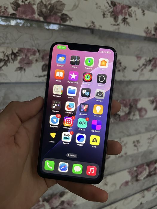 iPhone Xs Max 64Gb Ll/A 100% batare