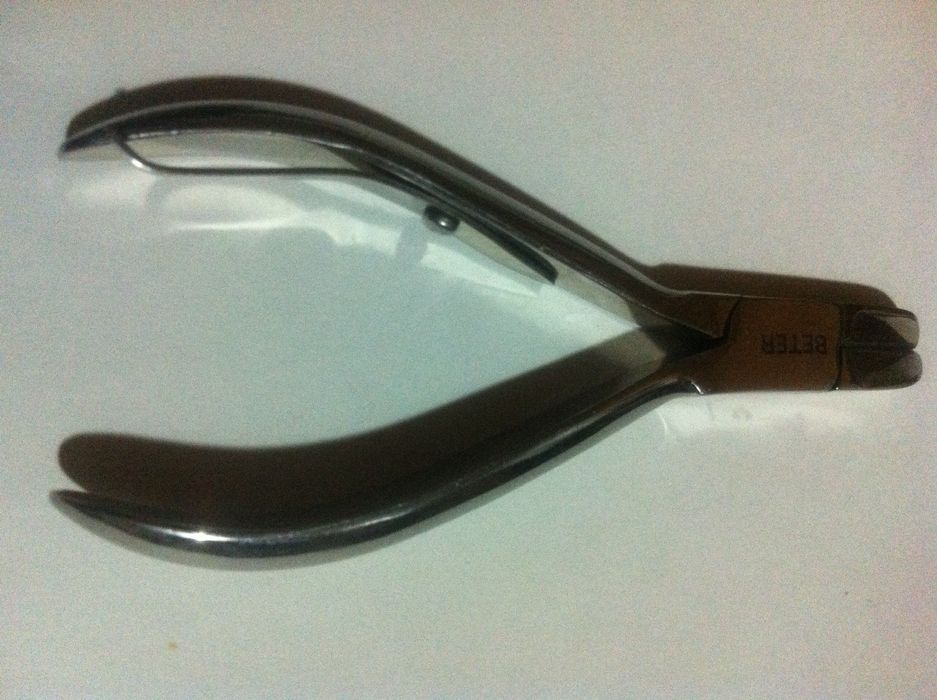 clește inox pt manichiura și piedichiura