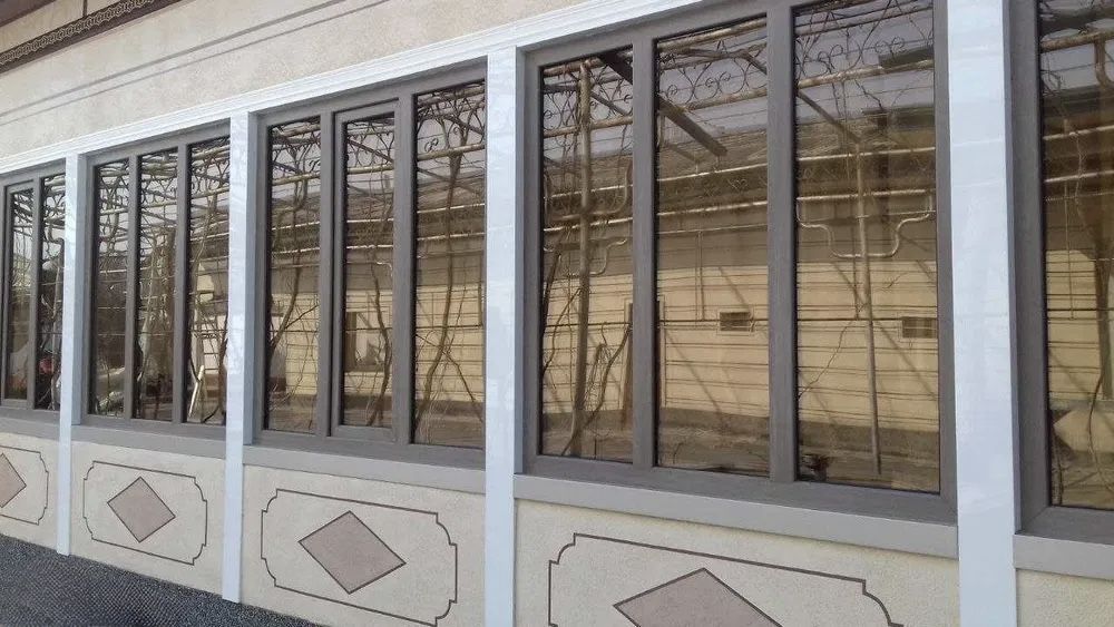 Alyumin eshik romlar алюминиевые окна и двери