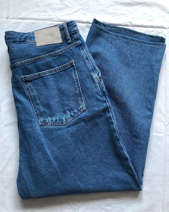 Blugi Bershka wide leg