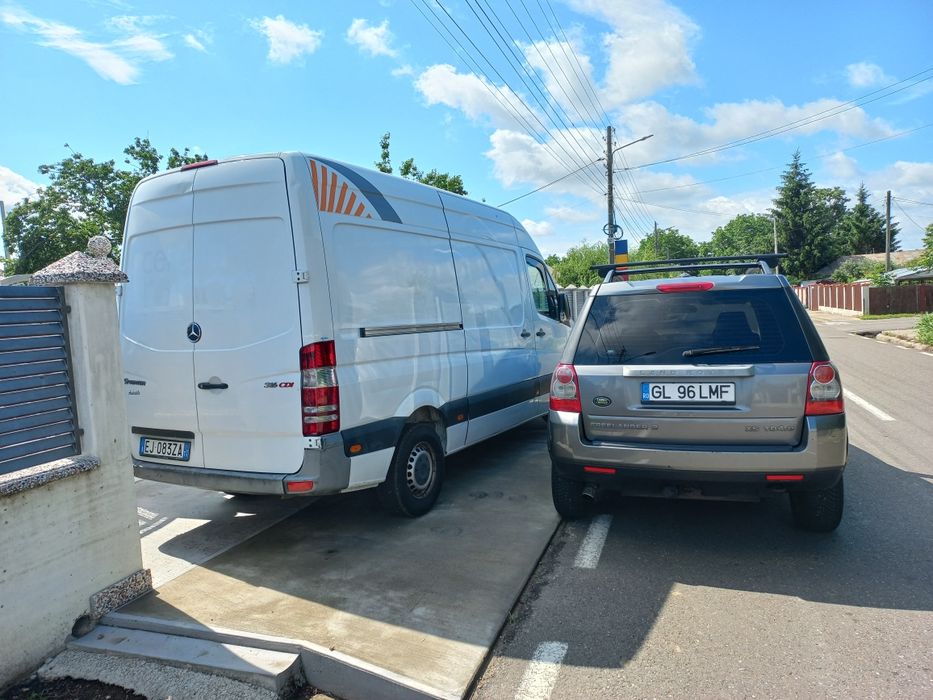 Freelander2. Sprinter 316 Remorca