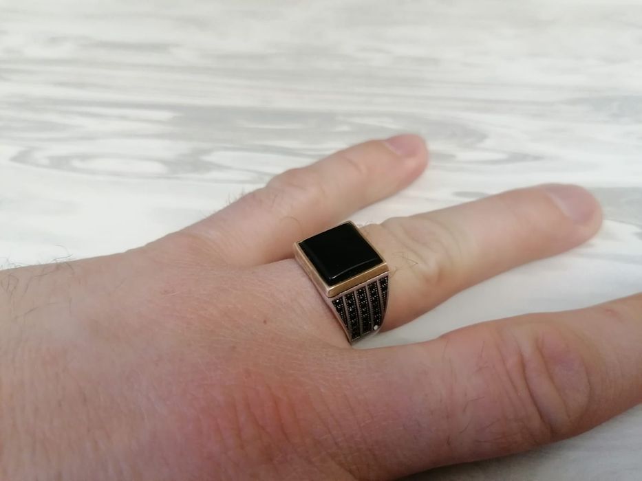 Печатка серебро 925