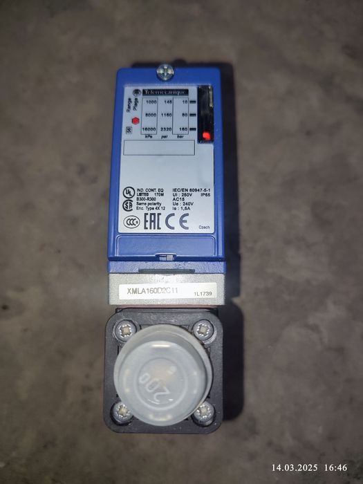 Реле давления xmla160d2c11