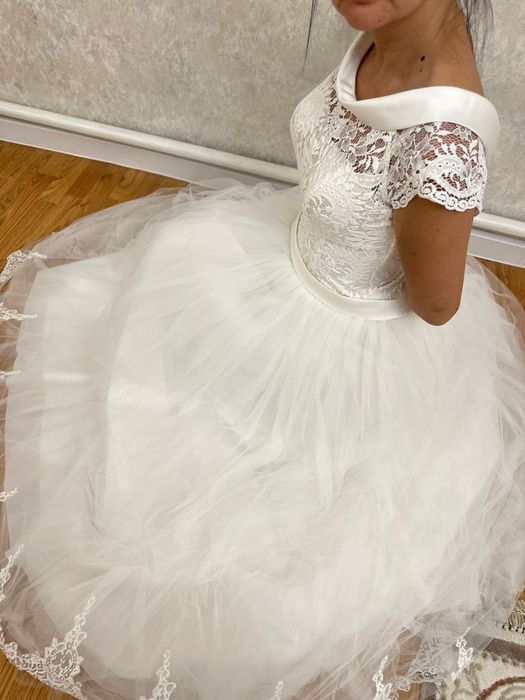 Свадебное платье айвори