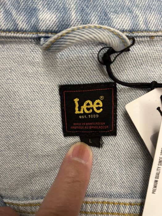 Куртка джинсовая Lee оригинал