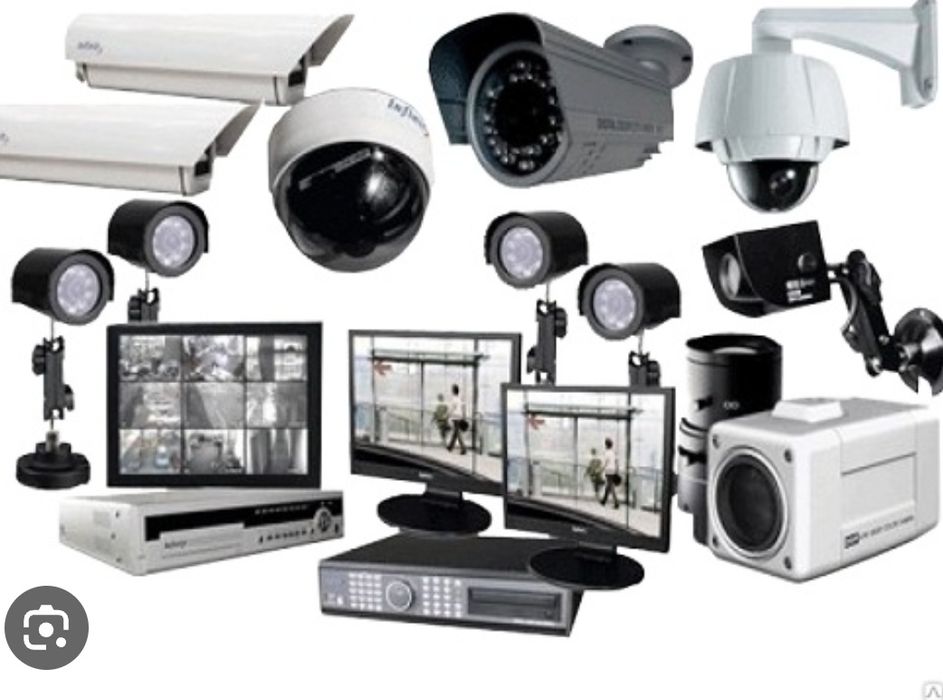 Установка видеонаблюдения