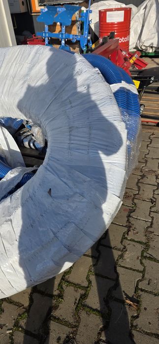 Furtun Vidanja profesional italian superelastico cu armatura  4 toli 1