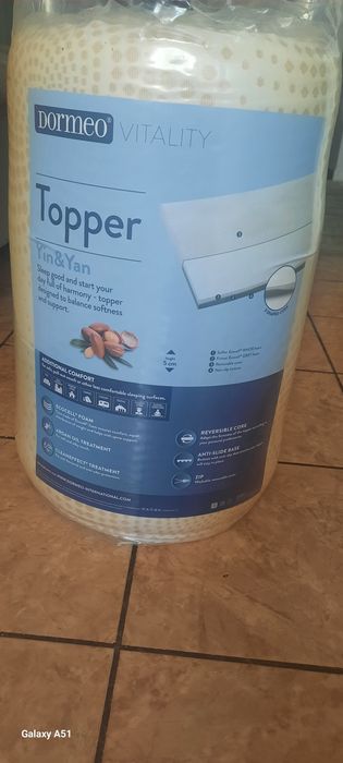 Topper  vitality  Dormeo 160 /200