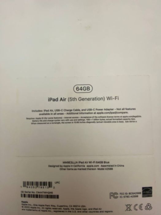 Ipad air M1 (Blue)