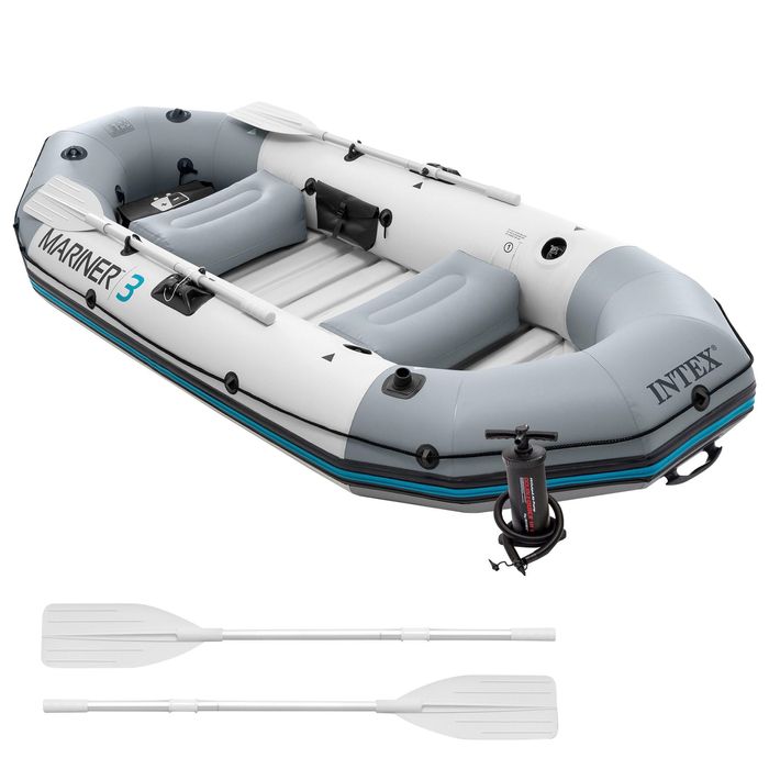 Barcă nouă INTEX Mariner 3 plus suport de motor