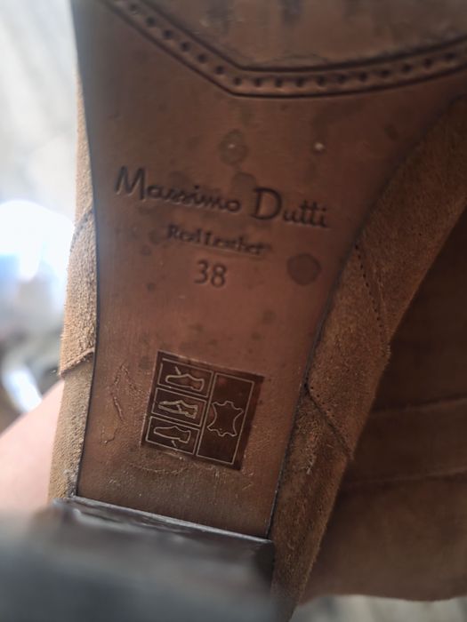 Cizme din piele, Massimo Dutti