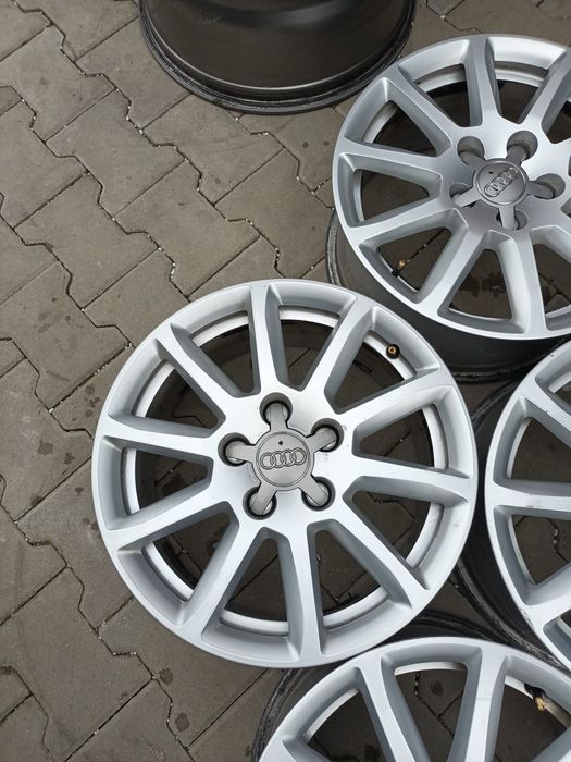 4 jante aliaj 5x112 R16 originale Audi A3 A4 B6 B7 B8 B9,A6