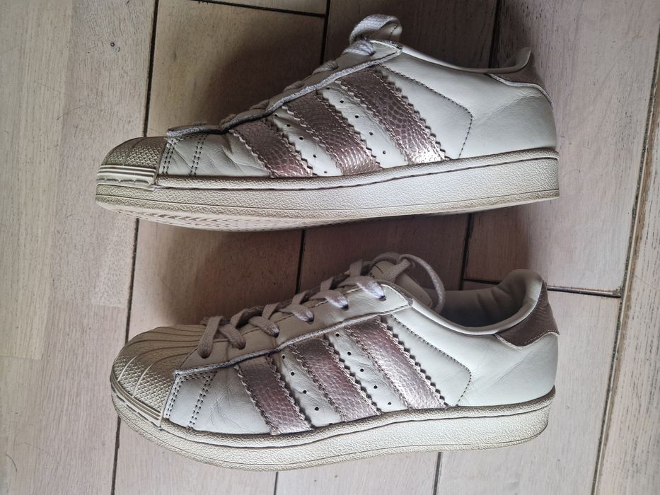 Маратонки ADIDAS SUPERSTAR естествена кожа