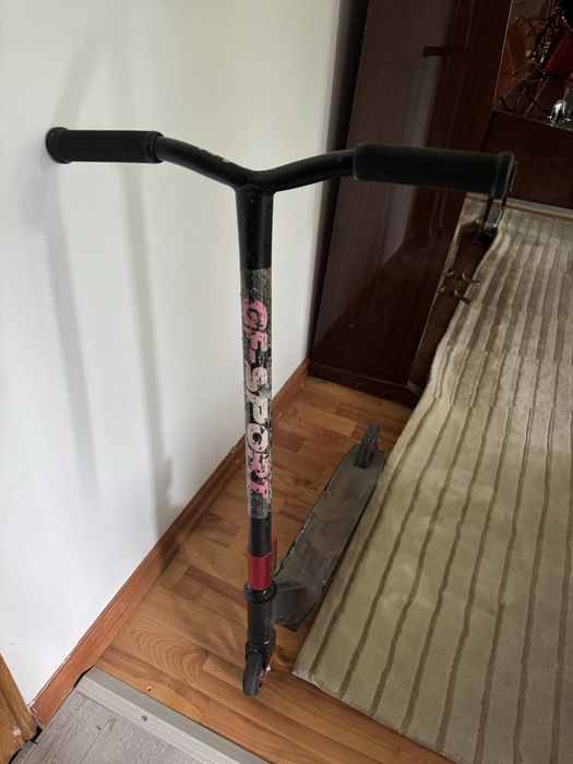 Самокат GF-sport черный