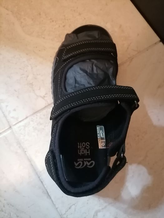 Sandale noi ara , piele întoarsă,  nr 41