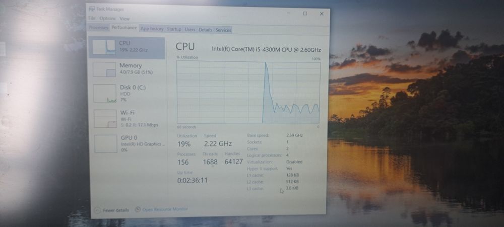Laptop Lenovo Thinkpad L540 Core i5-4210M, 8GB, 512 GB HDD