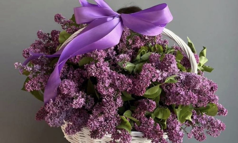 Сирень Алматы, букеты