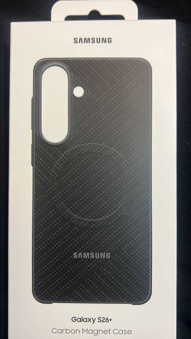 Husa Samsung Galaxy S26 PLUS - Carbon Magnetic, ORIGINALA
