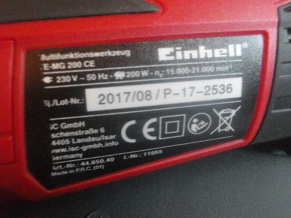 Нов 200-260 Вата Реноватор Мулти Инструмент PRC/Итл Einhell SILVERLINE