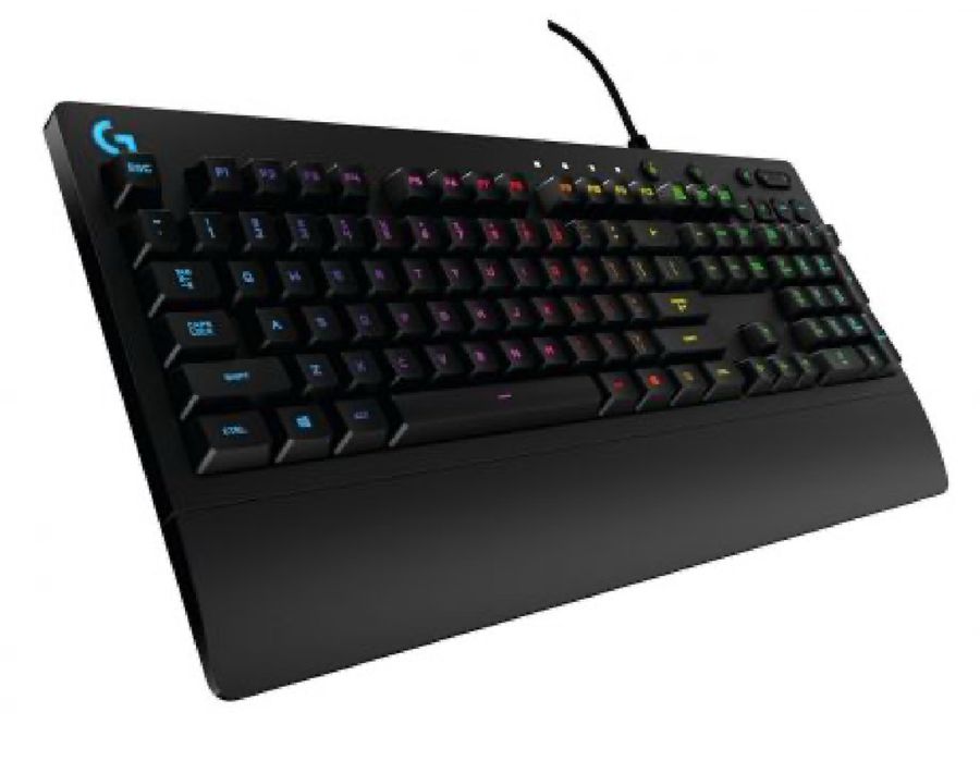 Гейминг клавиатура Logitech - G213 Prodigy, RGB, черна