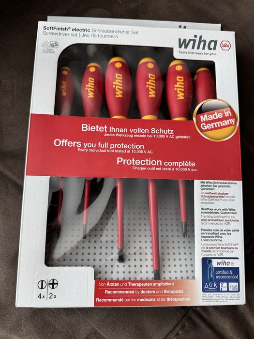 Surubelnite pentru electrician profesionale Wiha