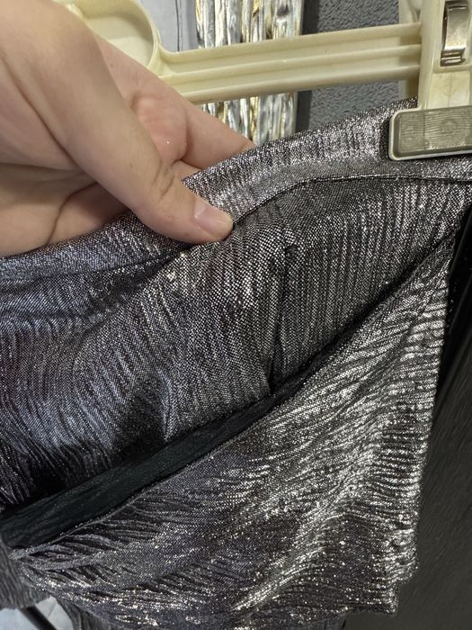 Комплект блуза и панталон с прехлупване ZARA