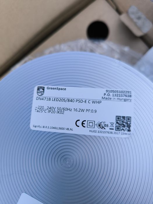 Plafoniera incastrabila Philips GreenSpace Downlight