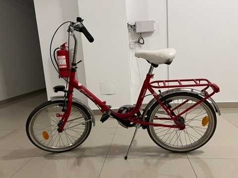 Bicicletă pliabilă Bottari Roma – Pliabilă, roșie, stare foarte bună