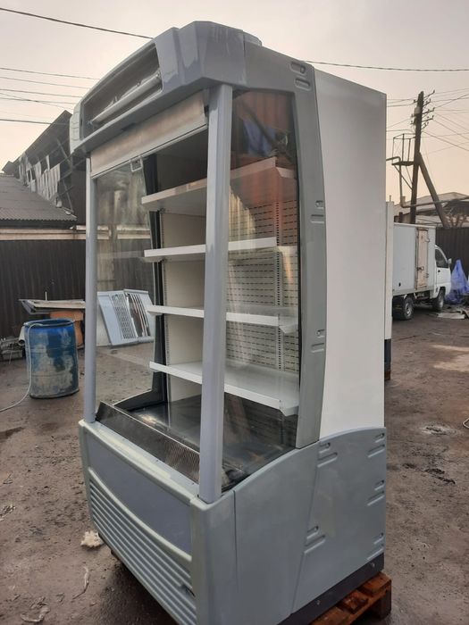 Холодильник горка со шторкой