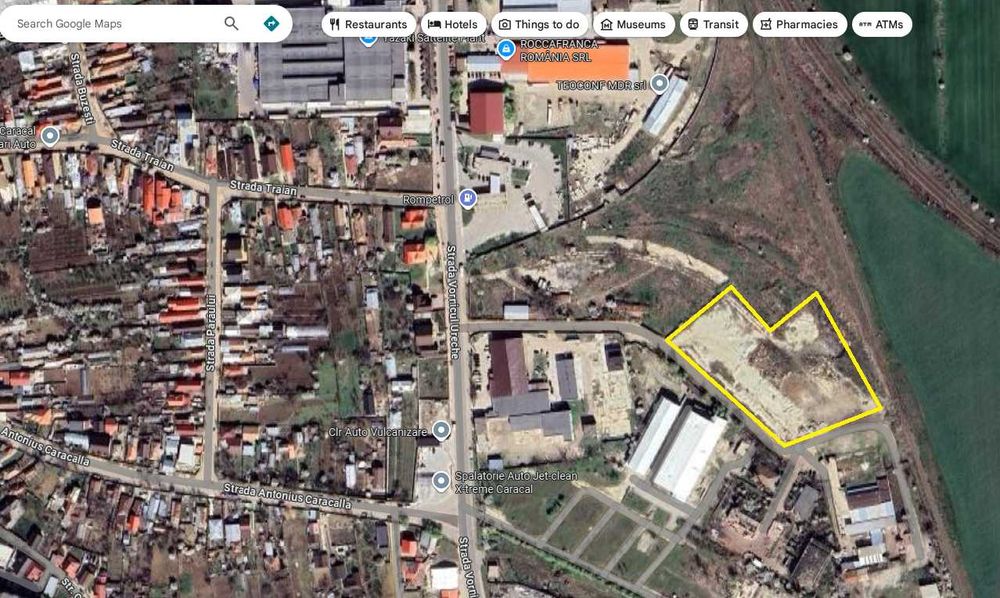 Vand/inchiriez teren