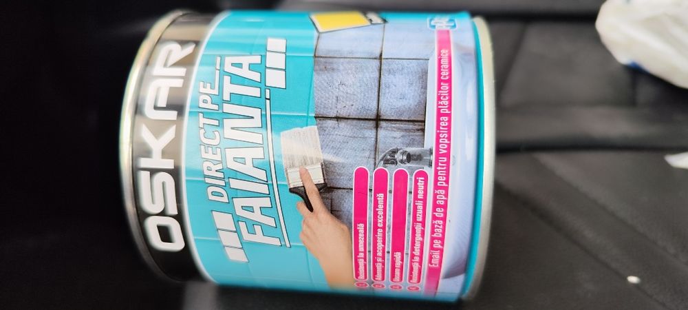 Vopsea Direct pe faianta Oskar