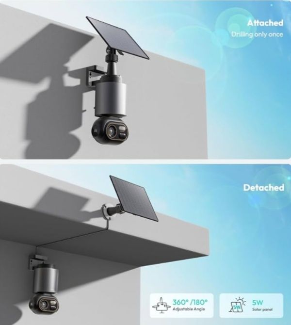4 камеры Botslab 4K PT Battery