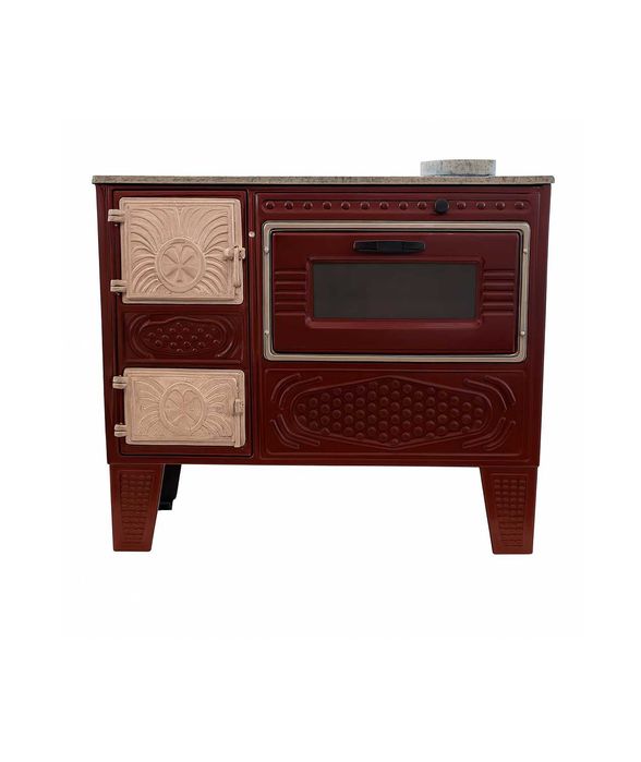 Soba Lemne Gatit Incalzit Spor Plita Cuptor 7kw Evacuare DREAPTA TM