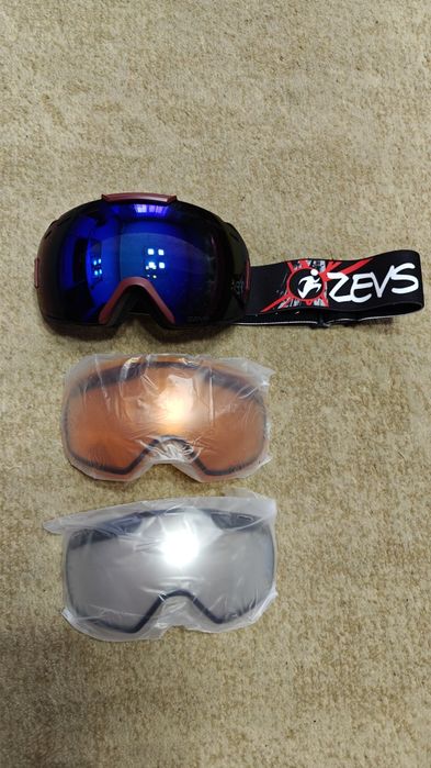 Очки горнолыжные ZEVS, 13000 тг.
