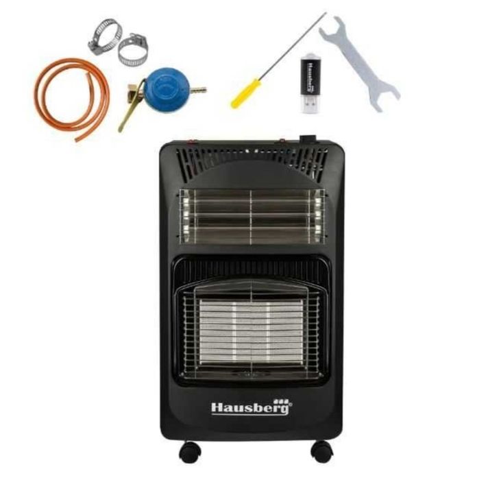 Soba pe gaz GPL(butelie) si electric Hausberg HB 1022 aprindere