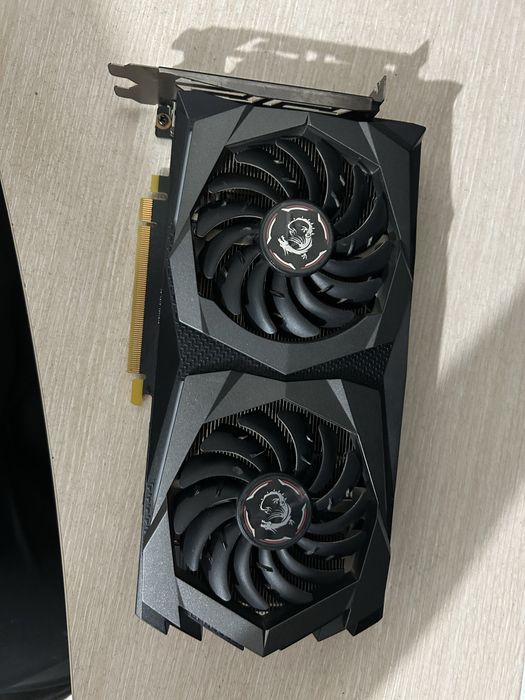 видеокарта MSI Geforce GTX 1660super на 6 гигабайт видеопамяти GDDR6